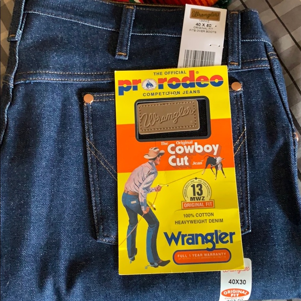 40x30 Wrangler ‘Cowboy Cut Jeans’ NWT